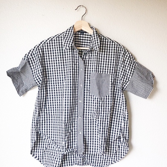 Madewell | Tops | Madewell Gingham Play 